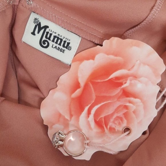 SMYM Jenn Rustic Mauve Maxi Dress - Picture 9 of 10